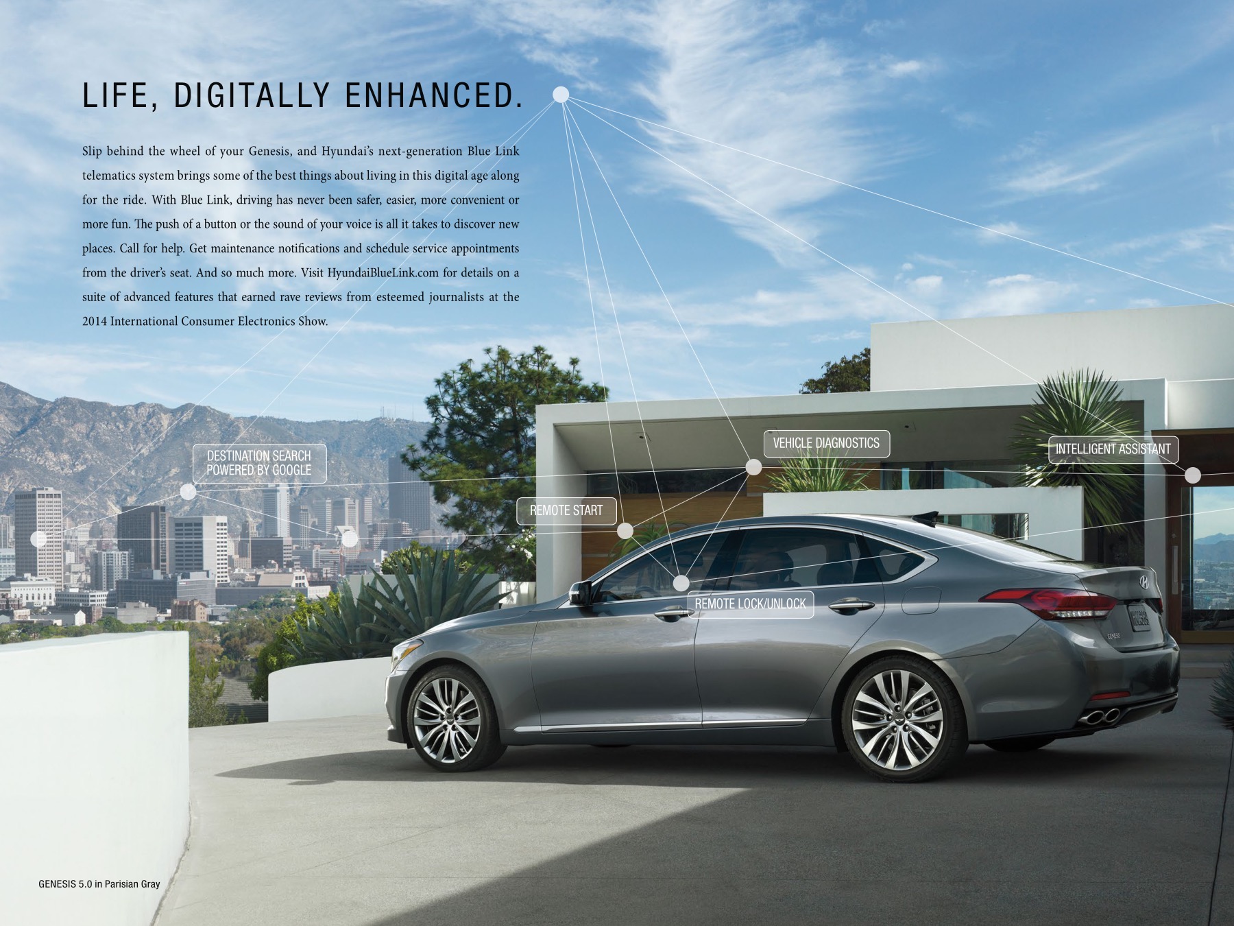 2015 Hyundai Genesis Brochure Page 2